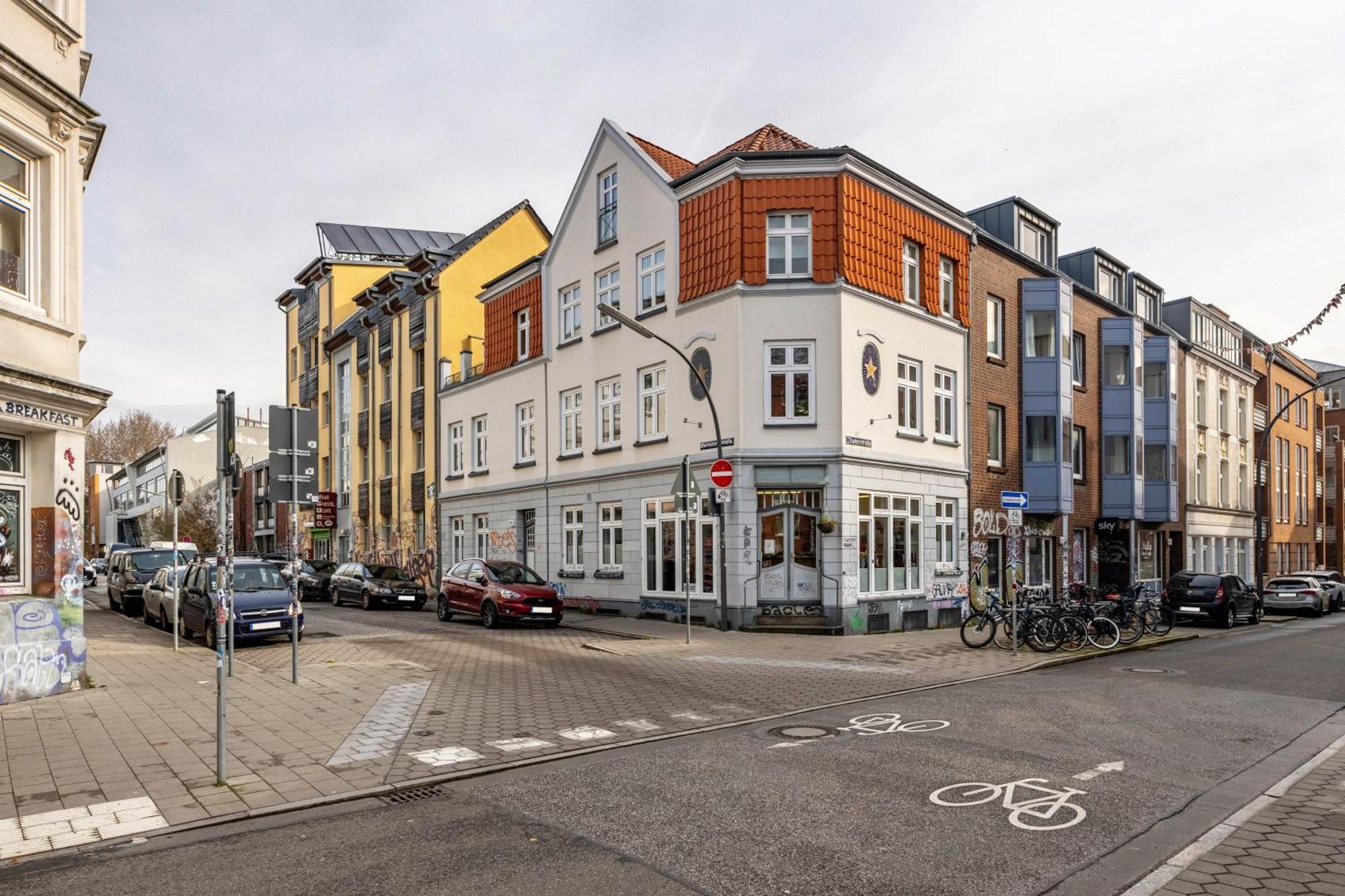 Ferienwohnung Kleine Huette In St Pauli Hamburg Exterior foto